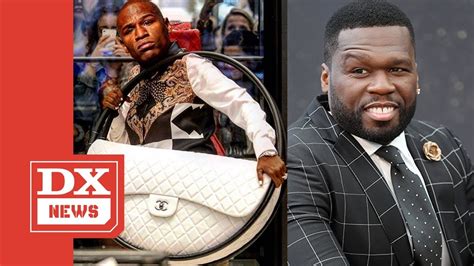 50 cent floyd mayweather chanel bag|50 Cent Clowns Floyd Mayweather For Bragging .